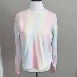 Athleta Pastel Tie-Dye Sweatshirt